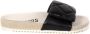Copenhagen Studios Zwarte Gewatteerde Slide Sandalen Black Dames - Thumbnail 2