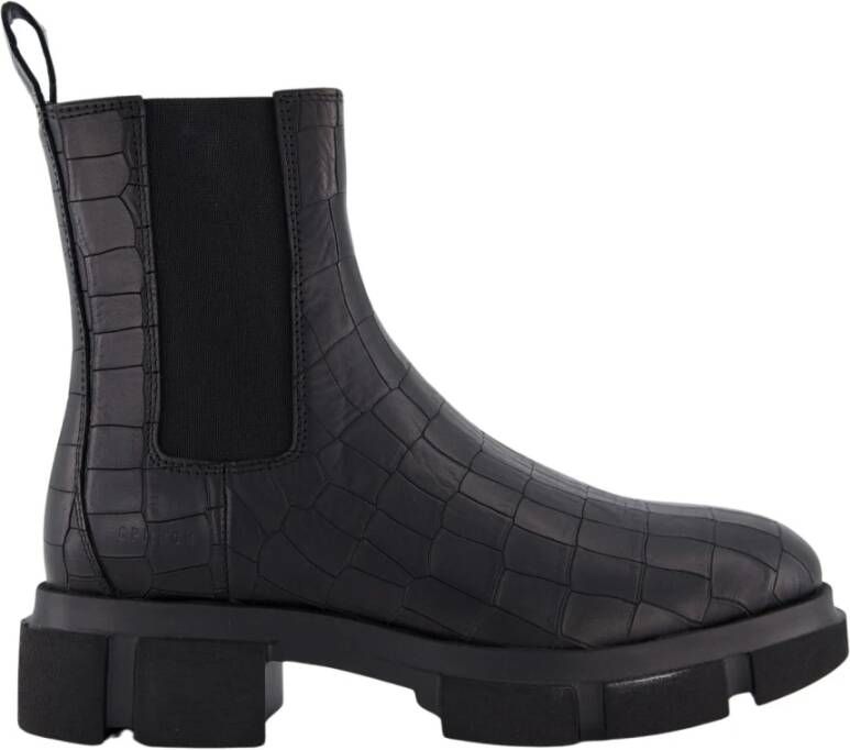 Copenhagen Studios Croco Black Stijlvolle Damesschoenen