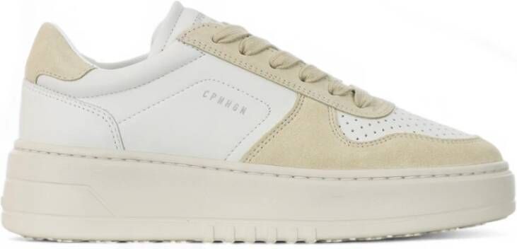 COPENHAGEN STUDIOS Lage Sneakers Dames Cph77 Maat: 39 Materiaal: Leer Kleur: Wit - Foto 7