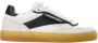 Copenhagen Studios Retro Leren Mix Sneakers Wit Zwart - Thumbnail 1