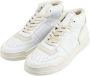 Copenhagen Studios Witte Cream Leren Sneakers White Dames - Thumbnail 2