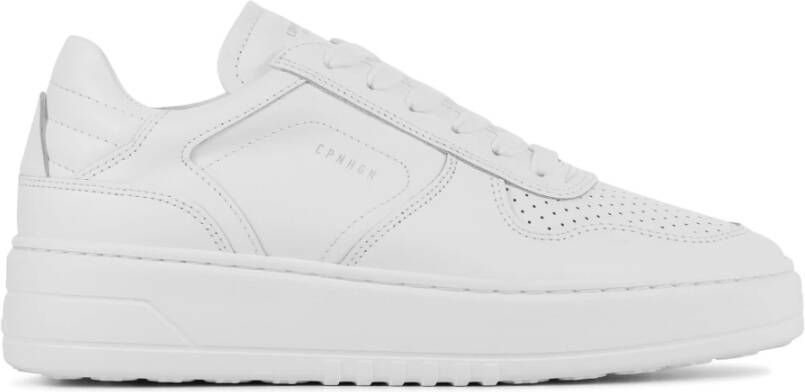 COPENHAGEN STUDIOS Lage Sneakers Dames Cph71 Maat: 41 Materiaal: Leer Kleur: Wit - Foto 3