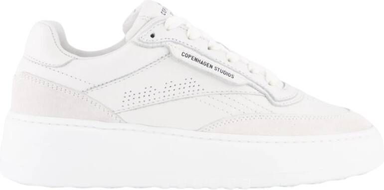 COPENHAGEN STUDIOS Lage Sneakers Dames Cph89 Maat: 42 Materiaal: Leer Kleur: Wit - Foto 2