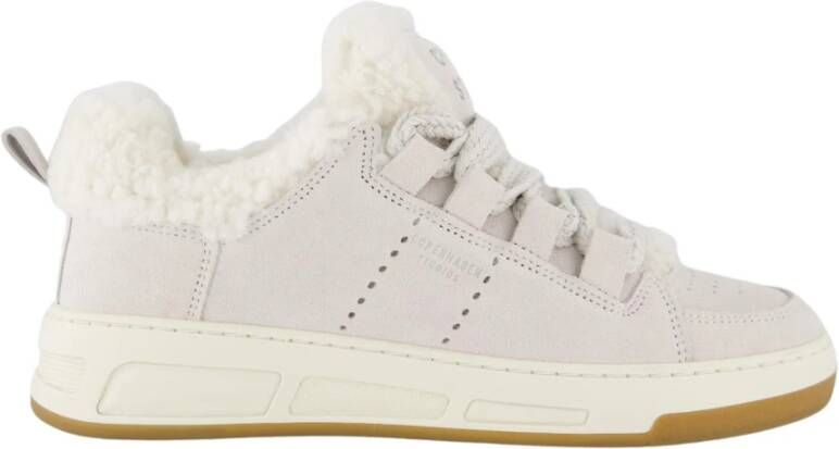 Copenhagen Shoes Suede Teddy Sneakers Beige Dames