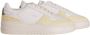 Copenhagen Studios Wit Geel Lederen Mix Sneaker Multicolor Dames - Thumbnail 1