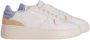 Copenhagen Studios Wit Lichtblauw Leren Mix Sneaker Multicolor Dames - Thumbnail 1