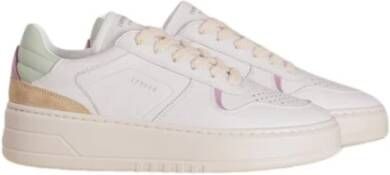 Copenhagen Studios Wit Mint Leren Mix Sneaker White Dames