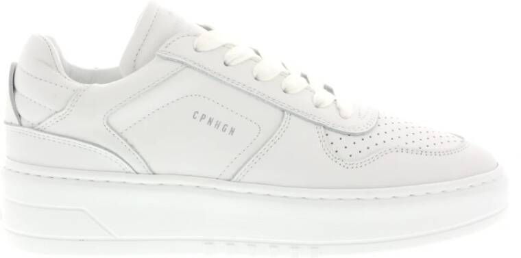 COPENHAGEN STUDIOS Lage Sneakers Dames Cph71 Maat: 41 Materiaal: Leer Kleur: Wit