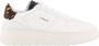 Copenhagen Studios Witte Luipaard Sneaker voor Vrouwen - Thumbnail 1