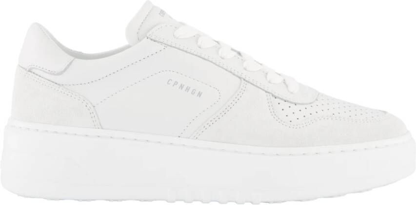 COPENHAGEN STUDIOS Lage Sneakers Dames Cph77 Maat: 39 Materiaal: Leer Kleur: Wit - Foto 9