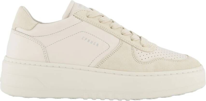 Copenhagen Studios Zachte Vitello Mix Stijlvol Model Beige Dames