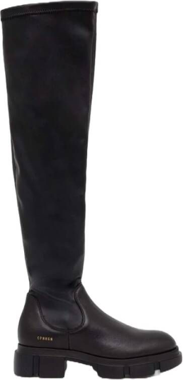 Copenhagen Studios Zwarte Stretch Alto Laarzen