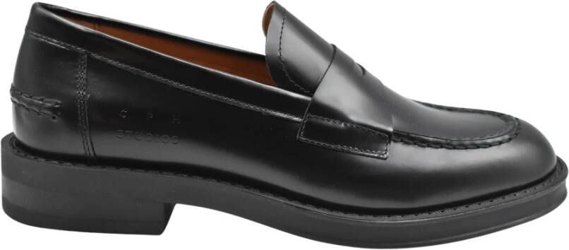 Copenhagen Studios Zwarte Veterschoenen Dames