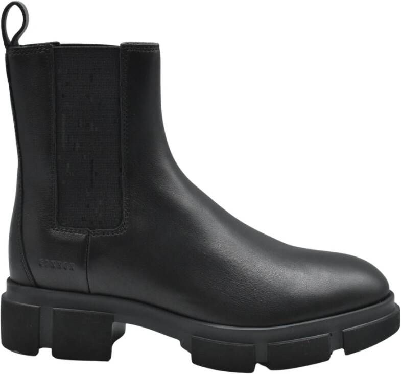 Copenhagen Studios Zwarte Veterschoenen voor Vrouwen