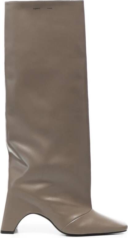 Coperni Beige Leren Laarzen met 75mm Hak