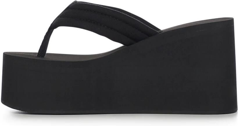 Coperni Sandalen Branded Wedge Sandals in zwart - Foto 2