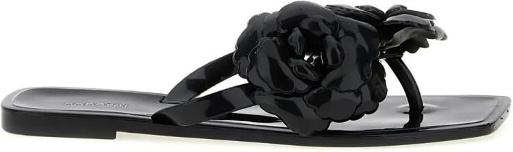 Coperni Silicone Flower Flat Sandals