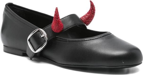 Coperni Zwart Rode Schoenen Dsh74F6060