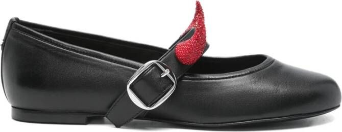 Coperni Zwart Rode Schoenen Dsh74F6060