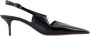 Coperni Hoge hakken Gloss Star Cut Out Low Stiletto Pumps Leather in zwart - Thumbnail 1