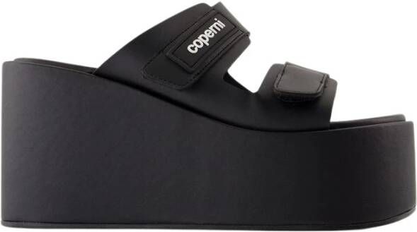 Coperni Zwarte Sleehak Sandalen Instapmodel