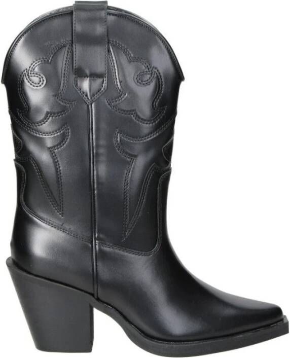Corina Cowboy Boots Black Dames