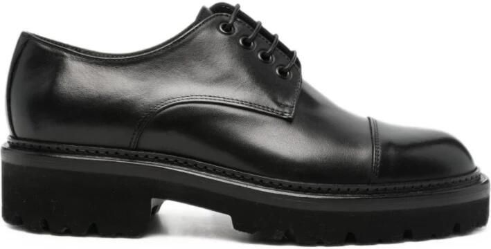 Corneliani Veterschoenen met neuskap en grove zool