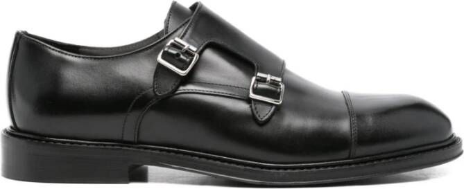Corneliani Zwarte Loafer Schoenen Elegante Stijl
