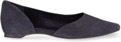 Cortana Circe Ballet Flats in Grafiet Suède Black Dames