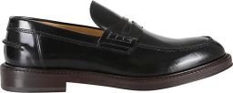 Corvari Gepolijste Leren Loafers