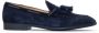 Corvari Italiaanse Suède Mocassin met Kwastje Blue Heren - Thumbnail 1