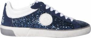 Corvari Sneakers met glitter Blauw Dames