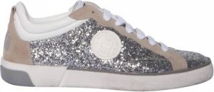 Corvari Sneakers met glitter look Grijs Dames