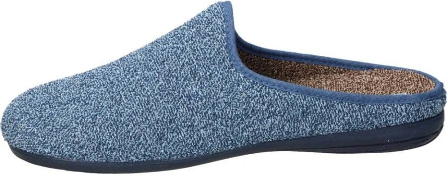 Cosdam Elegante Heren Pantoffels Blue Heren