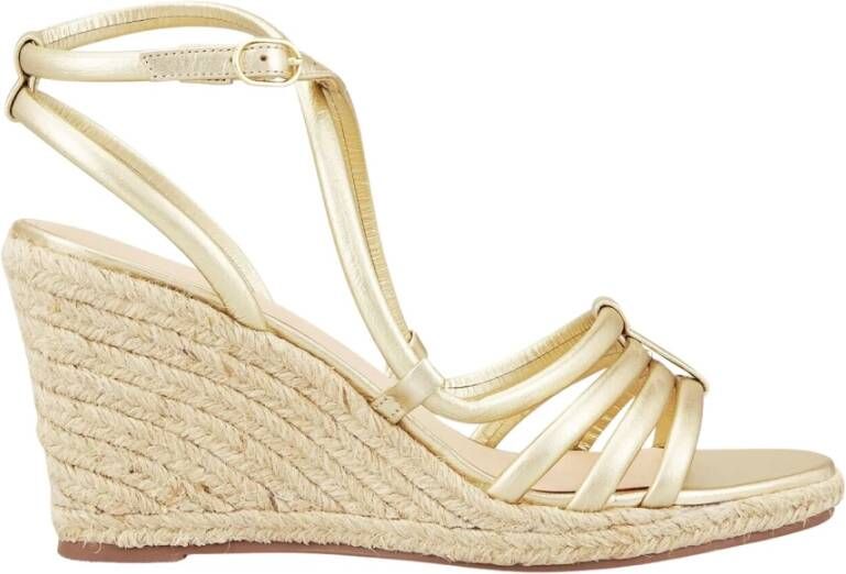 Cosmoparis Bohemian Platine Leren Sandalen