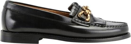 Cosmoparis Chique Loafer met Franjes en Gouden Bit