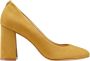 Cosmoparis Chique olijfgroene pump met hak - Thumbnail 1