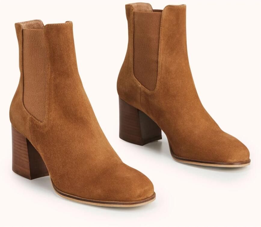 Cosmoparis Chelsea Boots met luipaardprint en hak