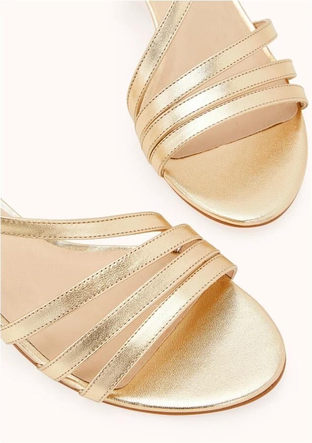 Cosmoparis Gouden Metallic Sandaal Zeda - Foto 2