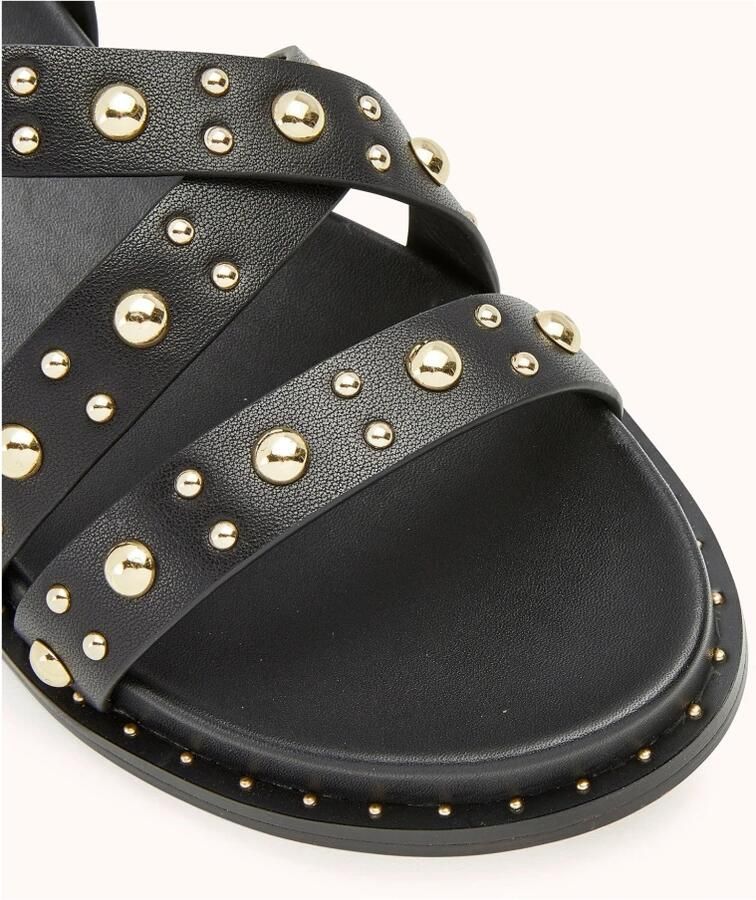 Cosmoparis Stijlvolle Rock Sandaal met Gouden Studs - Foto 2