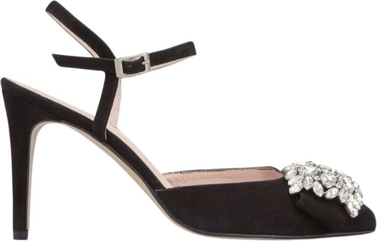 Cosmoparis Crystal Black Pump Shoe