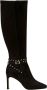 Cosmoparis Elegante Zwarte Nubuck Enkellaars - Thumbnail 1
