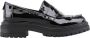 Cosmoparis Gespikkelde loafer met Mexicaanse flap - Thumbnail 1