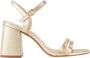 Cosmoparis Gouden metallic sandaal met 9 cm hak - Thumbnail 1