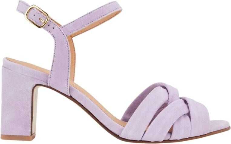 Cosmoparis Lila Slingback Sandaal met Vrouwelijke Hak