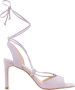 Cosmoparis Lilac Nubuck Sandaal - Thumbnail 1