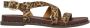 Cosmoparis Luipaardprint Strappy Sandalen - Thumbnail 1