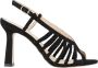 Cosmoparis Metallic Cracked Leather Sandals Oriane - Thumbnail 1