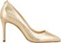 Cosmoparis Metallic Platinum Puntige Hak Schoenen - Thumbnail 1