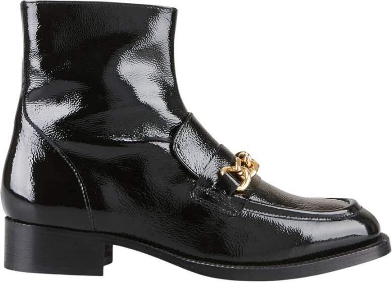 Cosmoparis Naplack Ketting Bootie Trendy Hybride Stijl